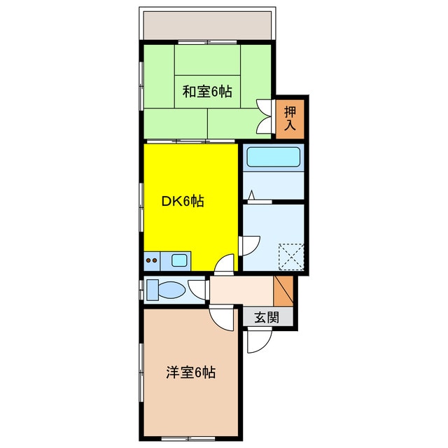 間取り図 ハイムリバティⅡ