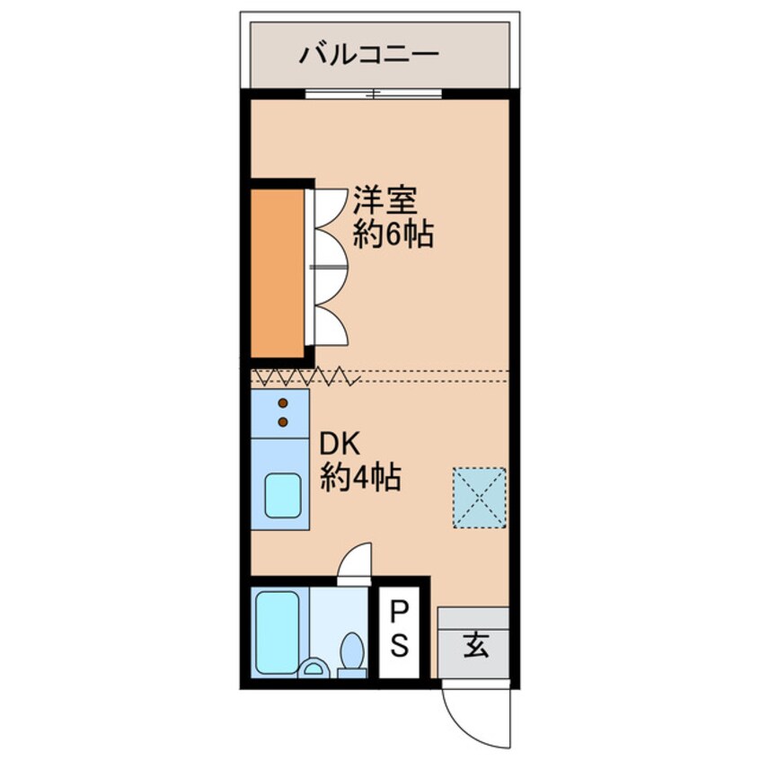 間取図 後呂マンションⅡ