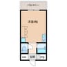 フロレスタ高次 1Rの間取り