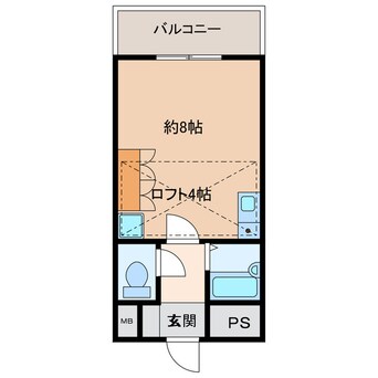 間取図 フロレスタ高次