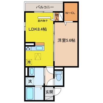 間取図 RハイツⅢ