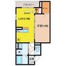 RハイツⅢ 1LDKの間取り