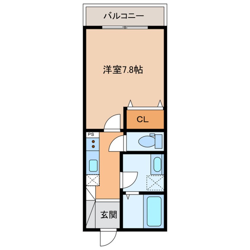 間取図 ラ・ポルテ藤原台