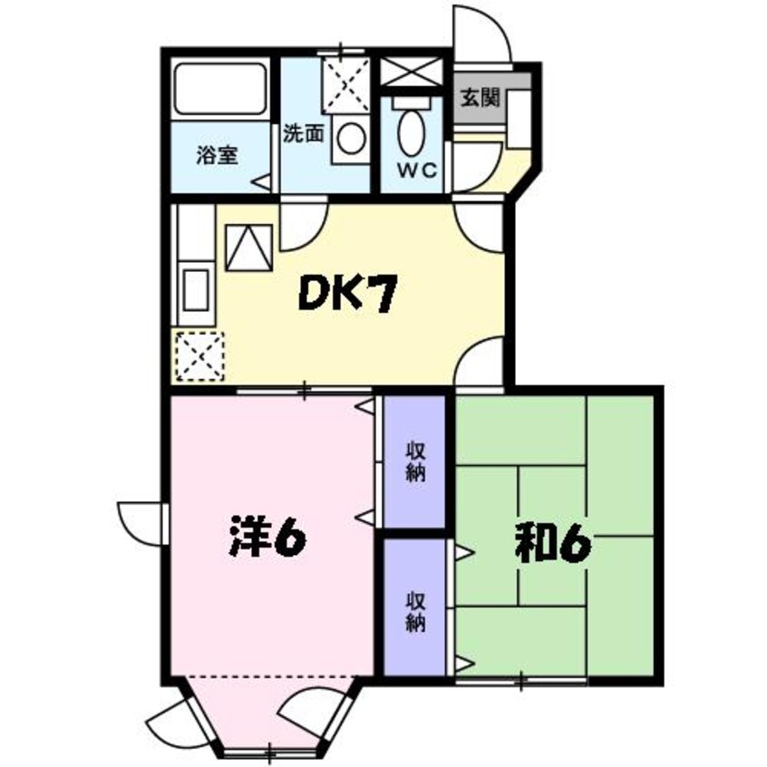 間取図 アンジェリーク