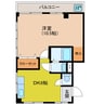 野久保ハイツ 2DKの間取り