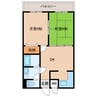 リード21 2DKの間取り