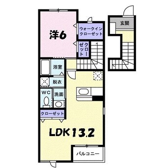 間取図 エスペランサ壱番館