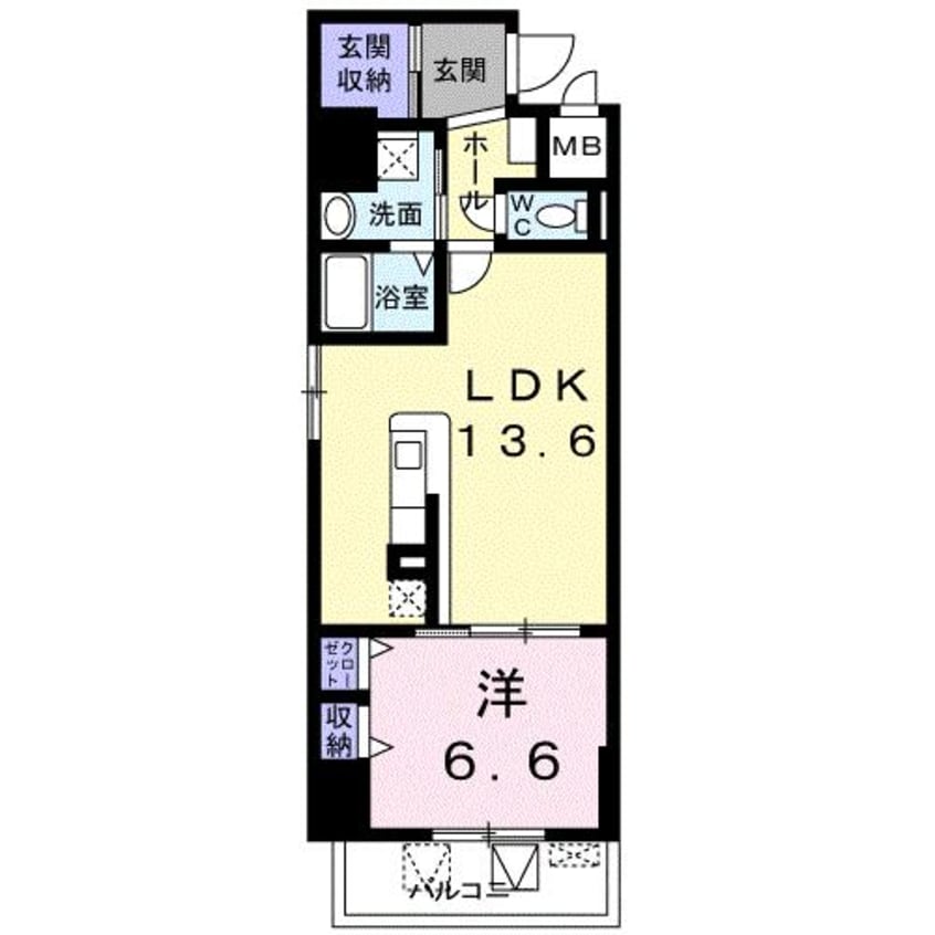 間取図 HANY TOWER
