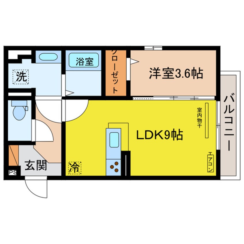 間取図 D-room NORTH PARK 三田