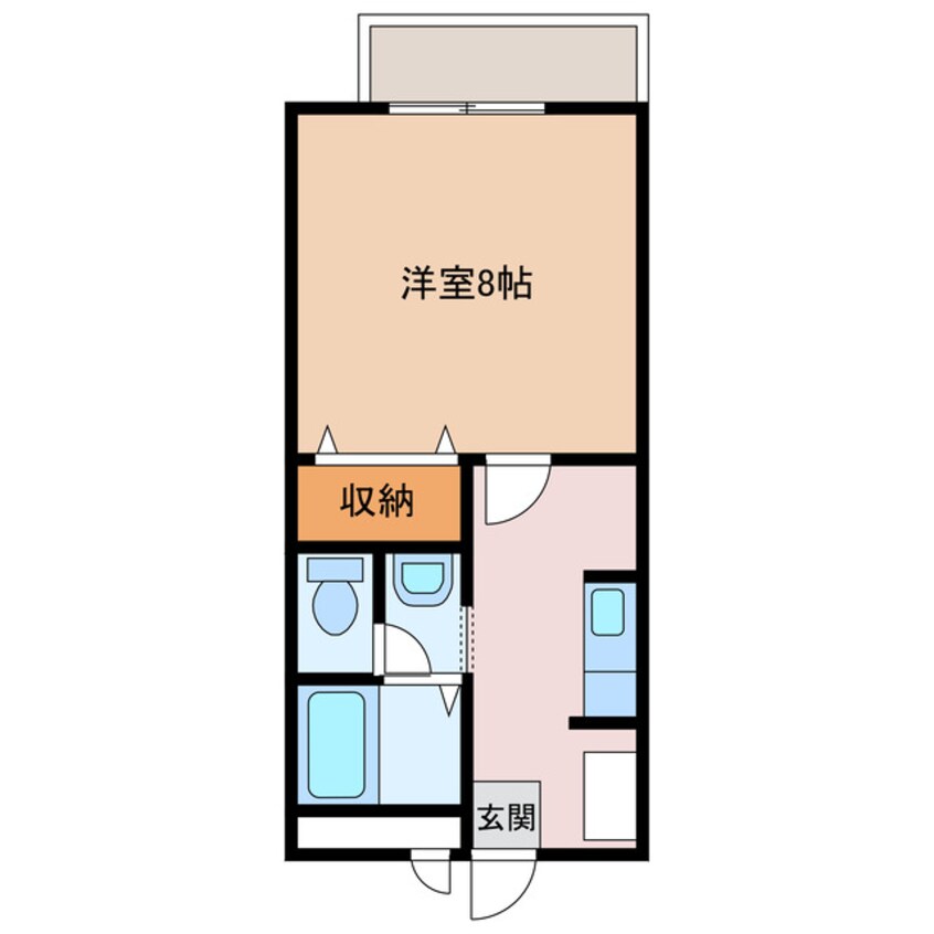 間取図 コンディシープル南が丘　A棟