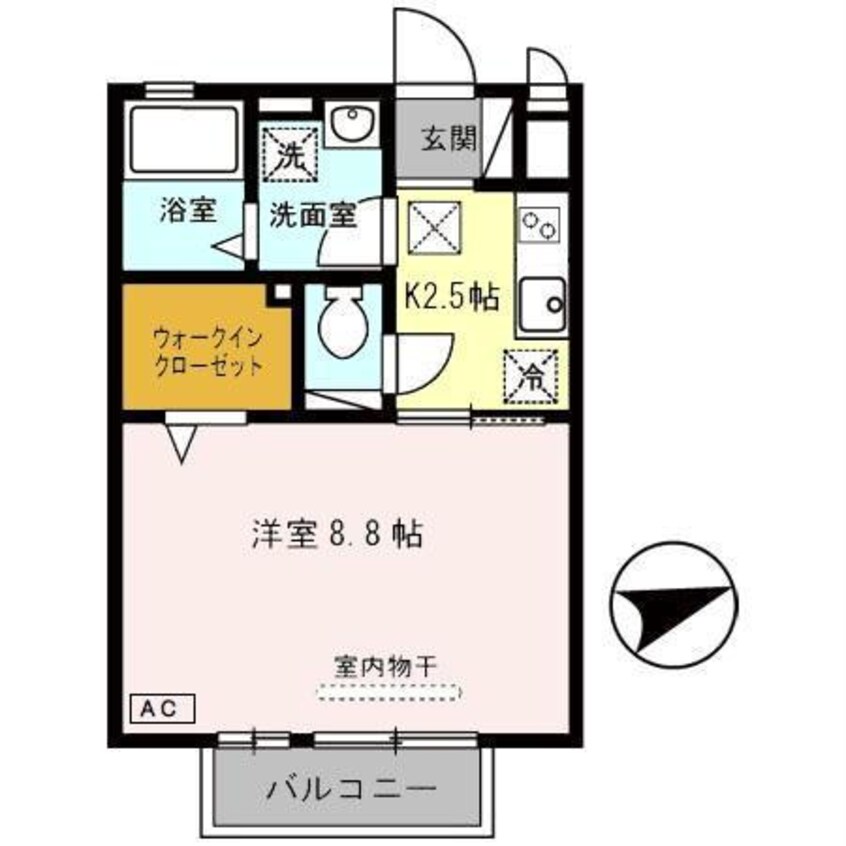 間取図 リヴェール・アビタシオン