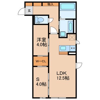 間取図 エビスアパートメント