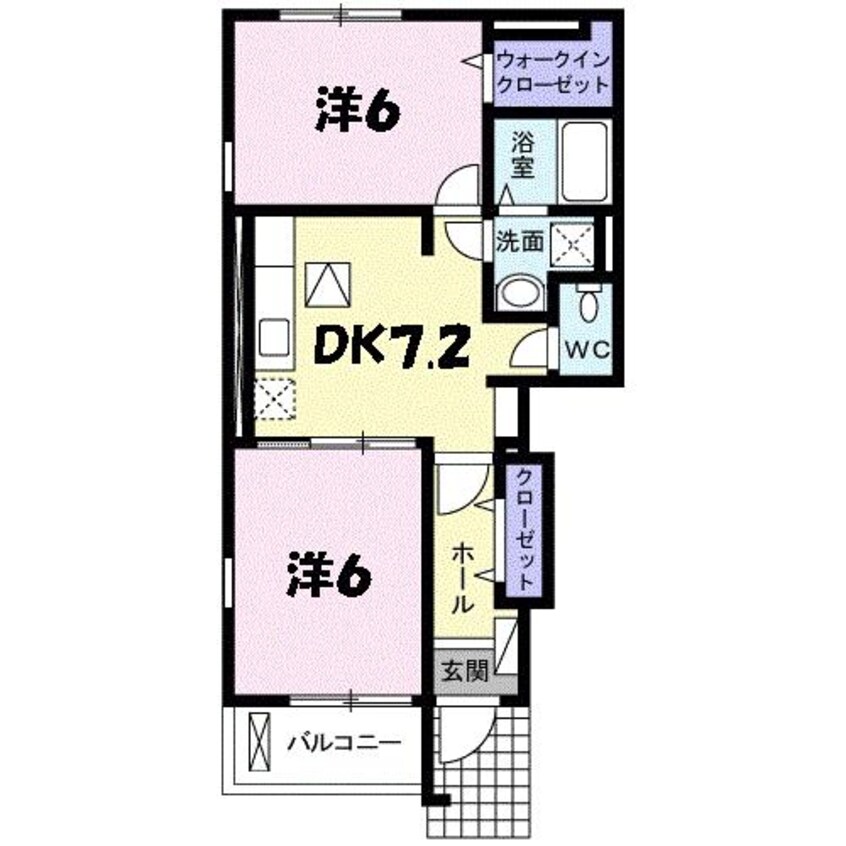 間取図 セプト・クルール