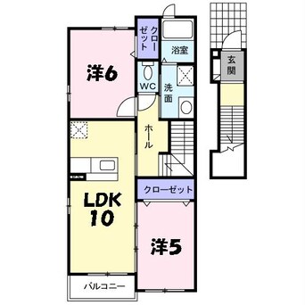 間取図 サンハイツ北六甲壱番館
