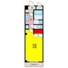 Ms’ハウス 1Kの間取り