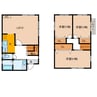 大原　戸建 3LDKの間取り