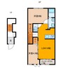 2023 2LDKの間取り