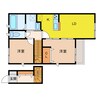 アコード 2LDKの間取り