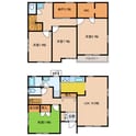 ゆりのき台1丁目戸建ての間取図