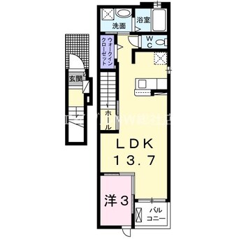 間取図 エミネンス　アムールＣ