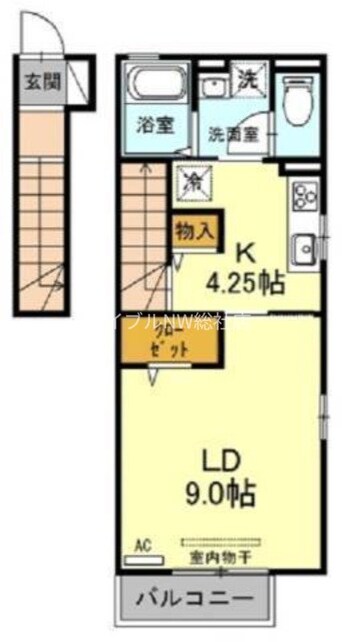間取図 アデランテ