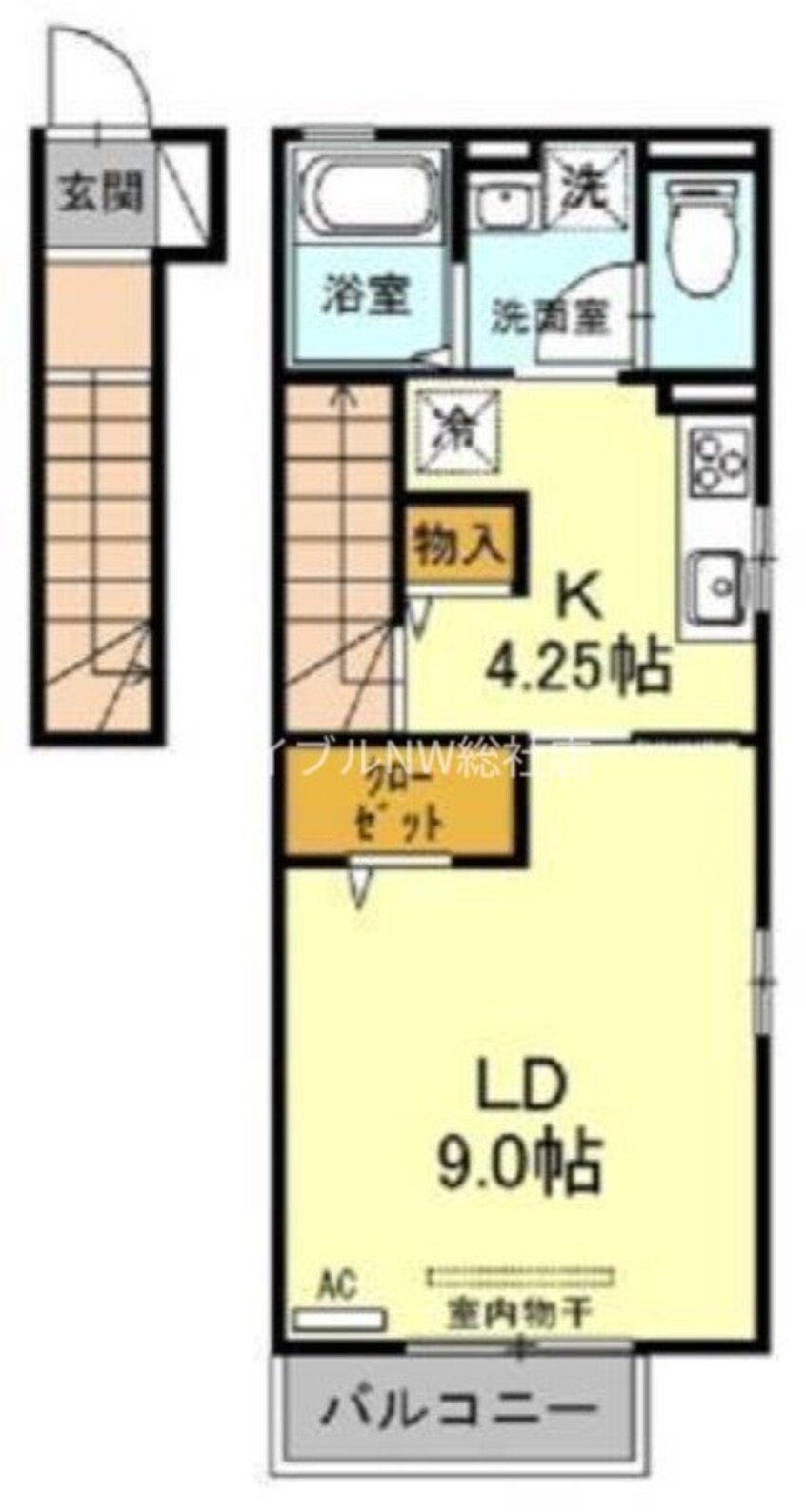間取図 アデランテ