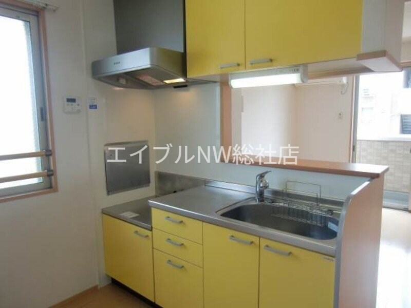 2口コンロ置けます メルベーユ　Ｂ棟