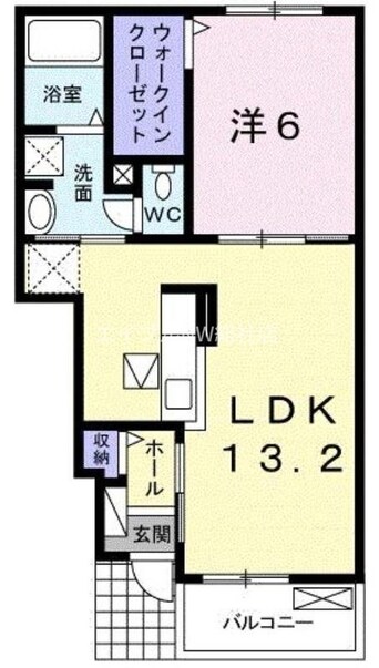 間取図 ウインダム　ガーデンⅢＤ