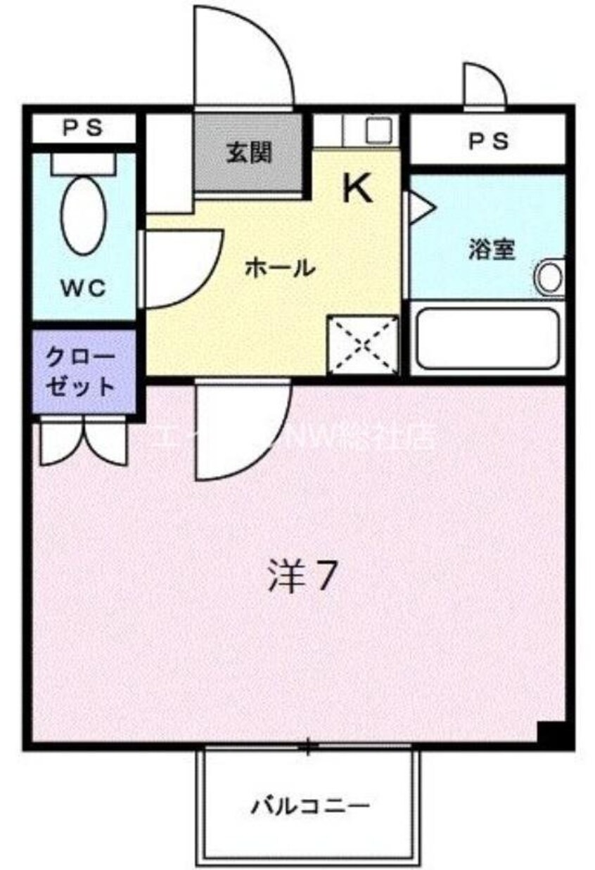 間取図 ニュークレインＢ
