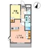 イー　ピース　ドゥ　プリンセス 1LDKの間取り