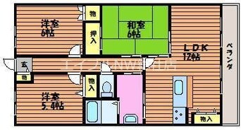 間取図 パロアルトⅠ