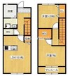 Talassa 2LDKの間取り
