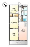 ロイヤルコーポ・サノ 3LDKの間取り
