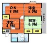 ジンジャーエールⅠ 3DKの間取り