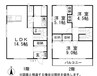 レトアテラス 3LDKの間取り