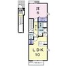ライフ　オン　ホイールズＡ 1LDKの間取り