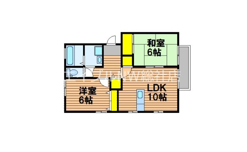 間取図 ピュアライフ　A