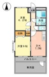 リーヴァ　オルト 2DKの間取り