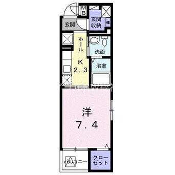 間取図 エテルノ・ミサオ