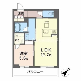 間取図 シャーメゾンテラス　A棟