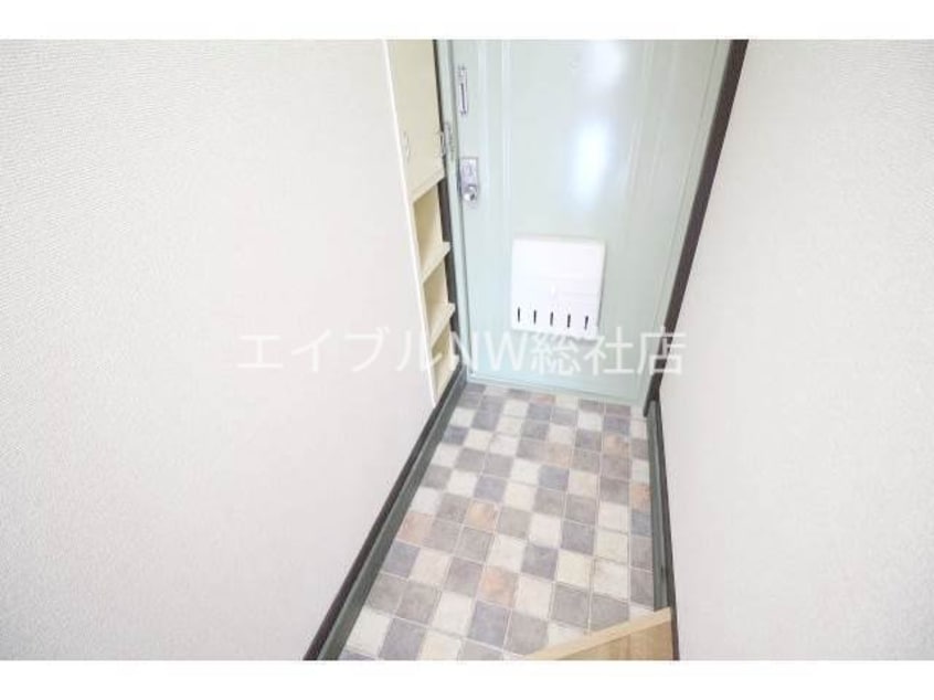 玄関 一本木ハイツ