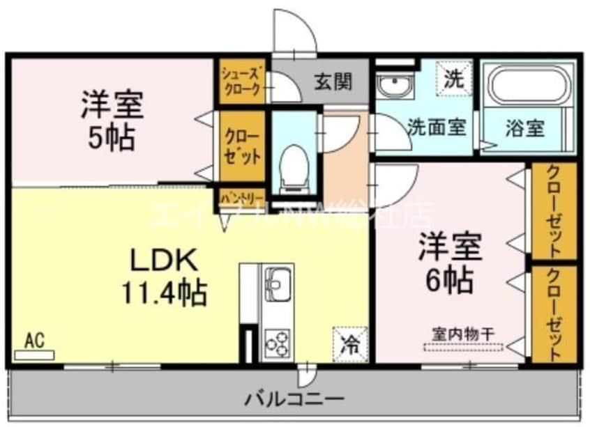 間取図 フルス吉備津