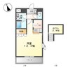 フリージア 1Kの間取り