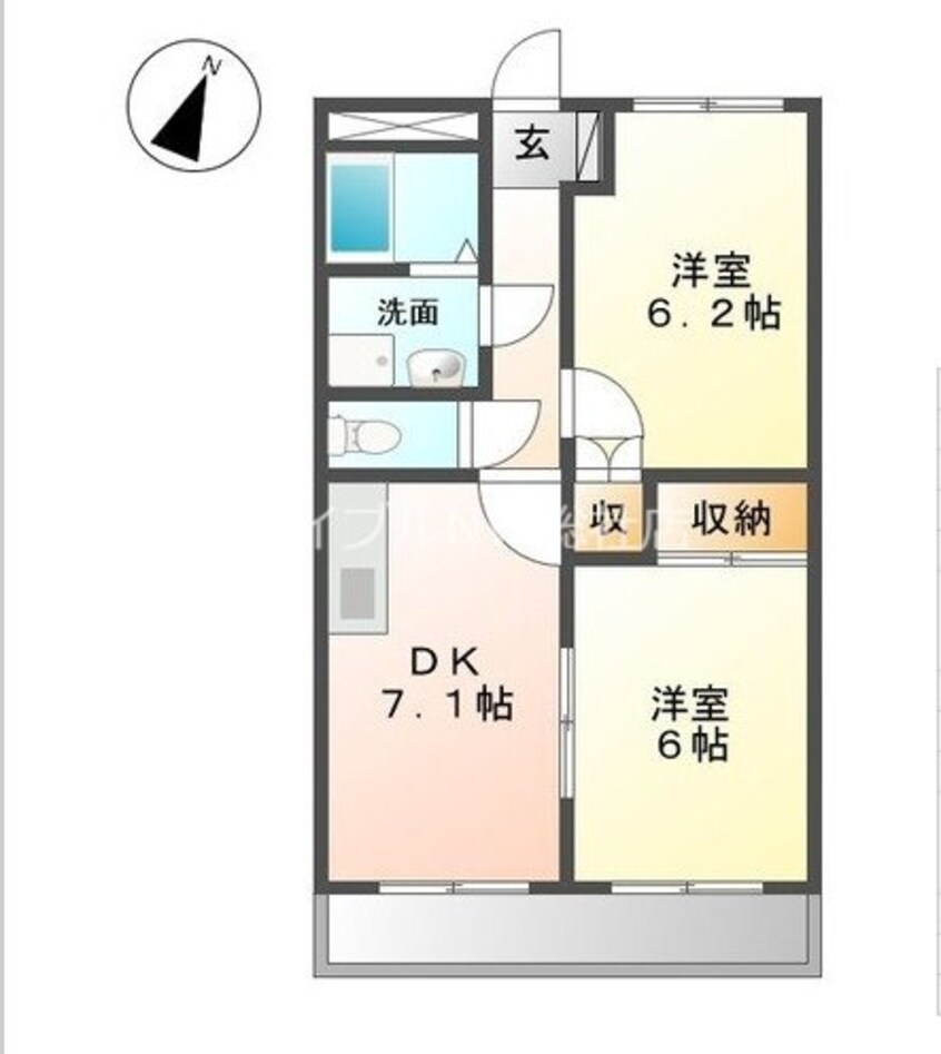 間取図 クレストール