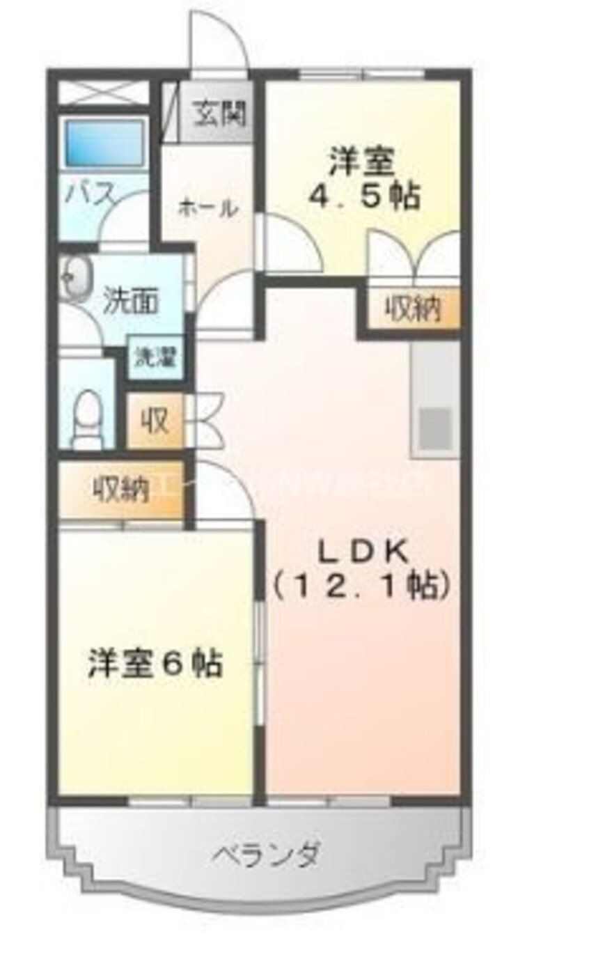 間取図 ルミナス