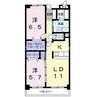 レンドール 2LDKの間取り