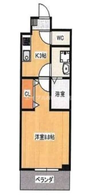 間取図 Bella casa felice