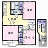 アルトピアーノ 3LDKの間取り