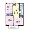ニュ－シティ安本 3DKの間取り