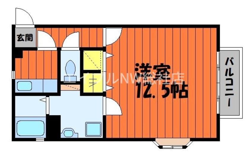 間取図 アドホック　B